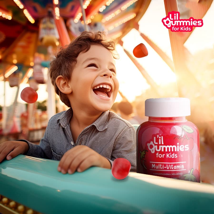 Lil Gummies kids multivitamin post generated by Connily