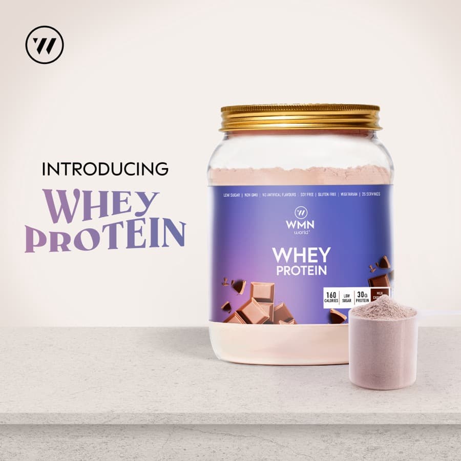 WMN World whey protein launch post generated by Connily